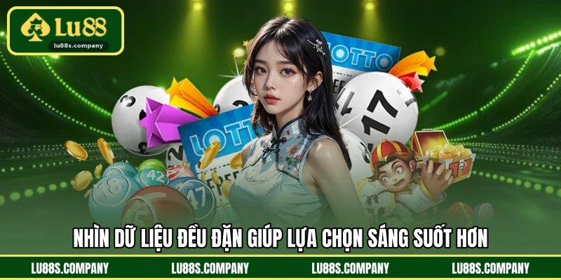 Nhìn dữ liệu đều đặn giúp lựa chọn sáng suốt hơn