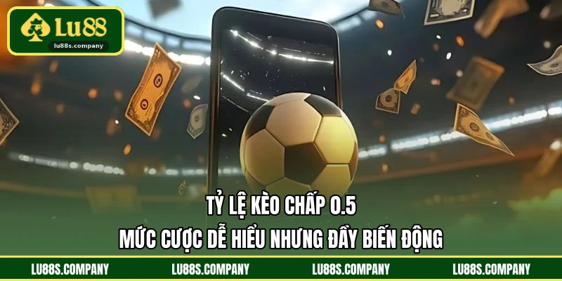 Tỷ Lệ Kèo Chấp 0.5 - Mức Cược Dễ Hiểu Nhưng Đầy Biến Động